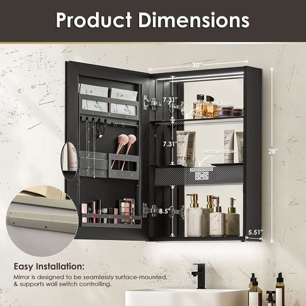 product dimensions