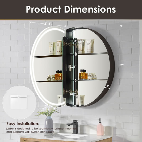 product dimensions