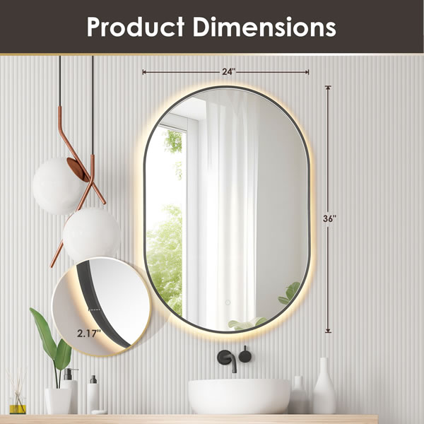 product dimensions
